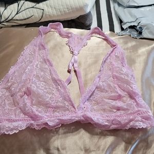 Pink bralette